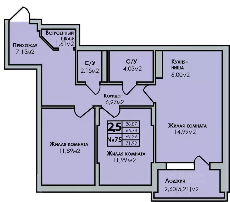 3-к кв. Удмуртия, Сарапул Центральный жилрайон, Новый Горизонт жилой ... - Фото 1