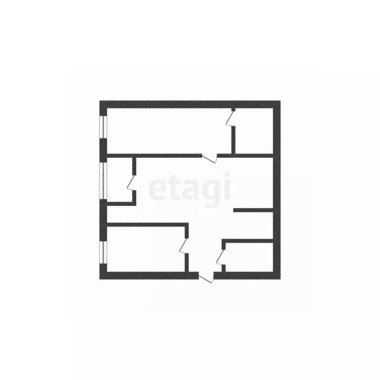 2-к кв. Курганская область, Курган Заозерный жилрайон, 1-й мкр, 22А ... - Фото 1