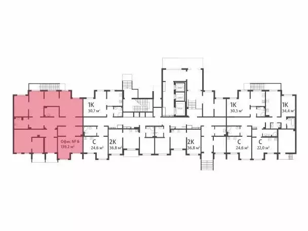 Офис (140 м) - Фото 2