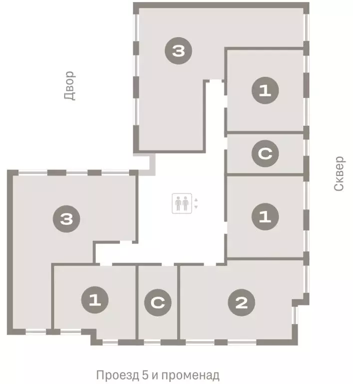 1-комнатная квартира: Екатеринбург, микрорайон Академический, 19-й ... - Фото 2