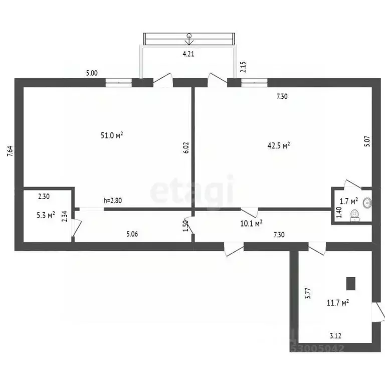 Торговая площадь в Забайкальский край, Чита пос. Рудник Кадала, ... - Фото 2