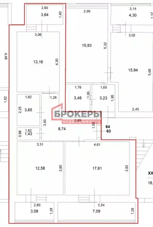 2-к кв. Севастополь ул. Тарутинская, 60 (71.5 м) - Фото 2