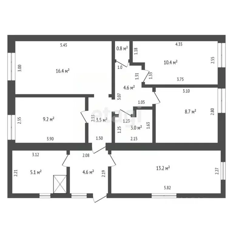 Дом в Оренбургская область, Оренбургский район, с. Черноречье ул. ... - Фото 2