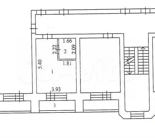 Квартира-студия, 20,7 м, 2/3 эт. - Фото 0