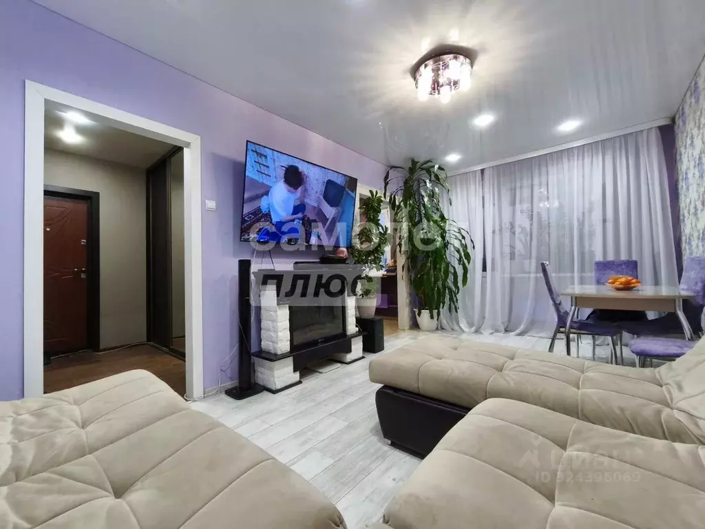 4-к кв. Ямало-Ненецкий АО, Ноябрьск ул. Цоя, 17 (80.5 м) - Фото 2