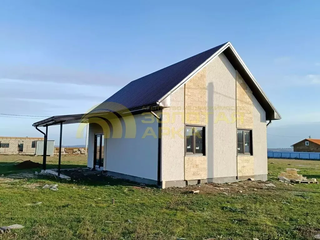 Дом в Краснодарский край, Темрюкский район, Новотаманское с/пос, пос. ... - Фото 1