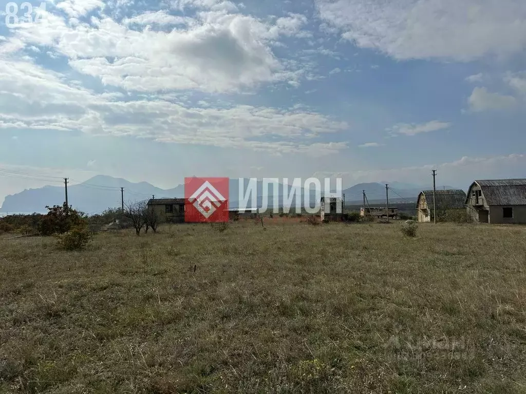 Участок в Крым, Феодосия муниципальный округ, Коктебель пгт  (5.0 ... - Фото 1