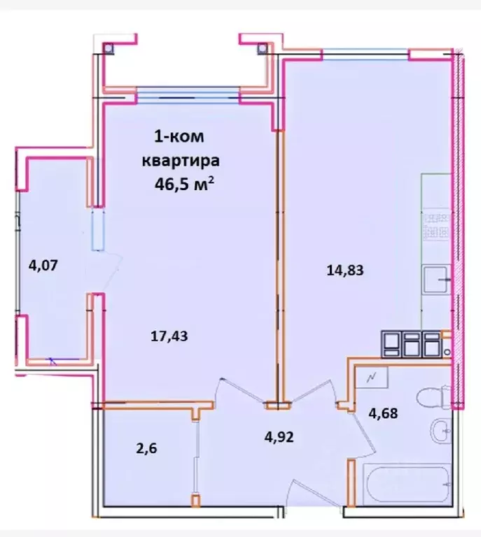 Комната Краснодарский край, Новороссийск Шоссейная ул., 74 (17.4 м) - Фото 0