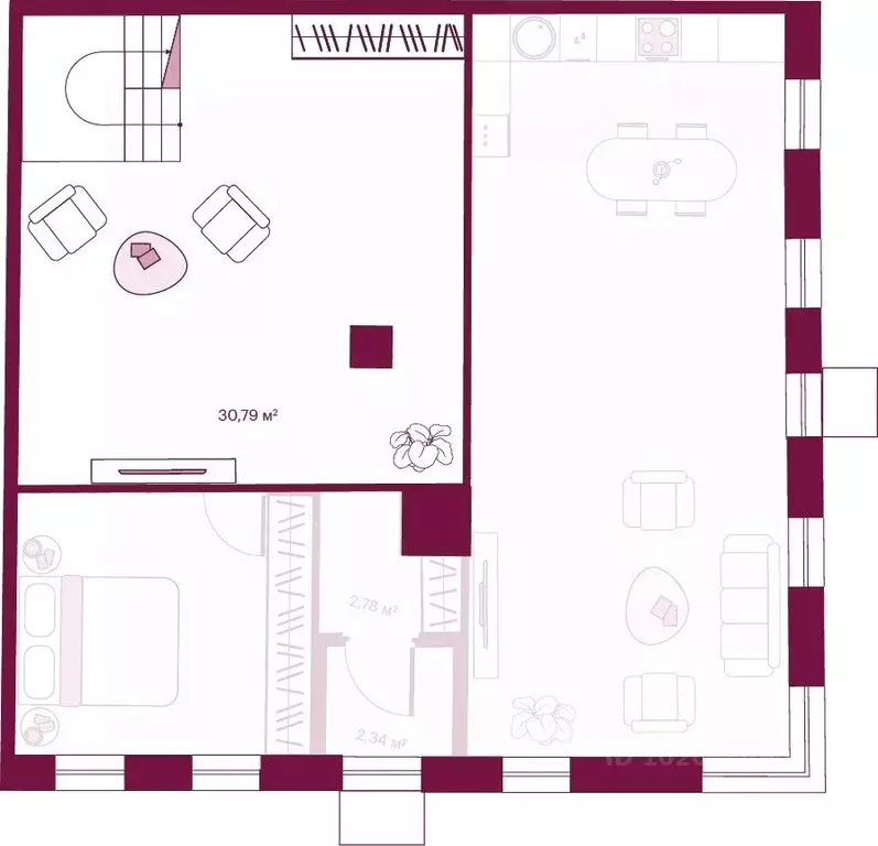 1-к кв. Тюменская область, Тюмень ул. Герцена, 33 (152.26 м) - Фото 0