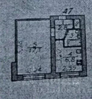 1-к кв. Астраханская область, Астрахань ул. Тренева, 25 (29.9 м) - Фото 2