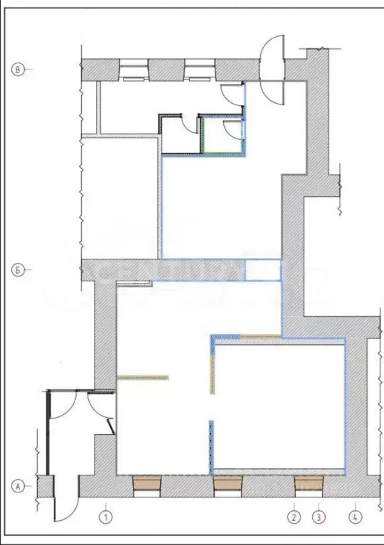 Помещение свободного назначения в Москва Кожевническая ул., 1БС1 (130 ... - Фото 2