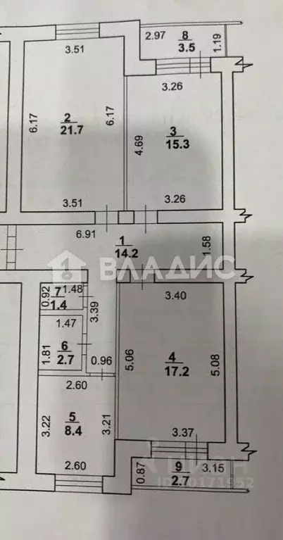 3-к кв. Башкортостан, Стерлитамак просп. Октября, 48 (80.9 м) - Фото 2