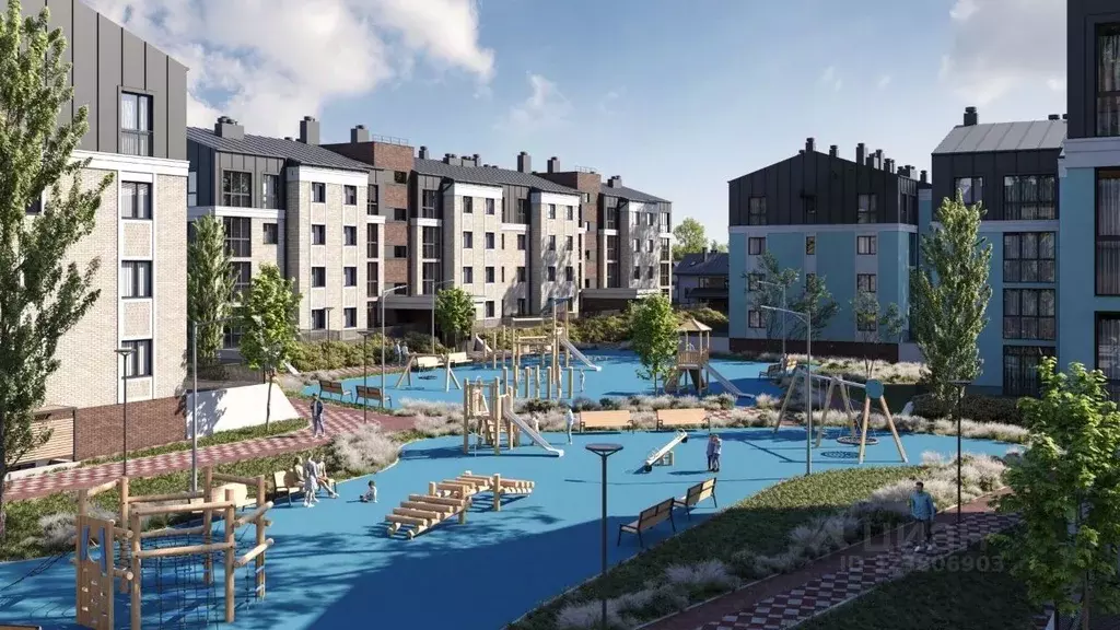 1-к кв. Калининградская область, Гурьевский муниципальный округ, пос. ... - Фото 2