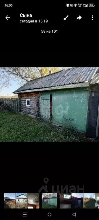 Дом в Курганская область, Целинный муниципальный округ, с. Рачеевка ... - Фото 1