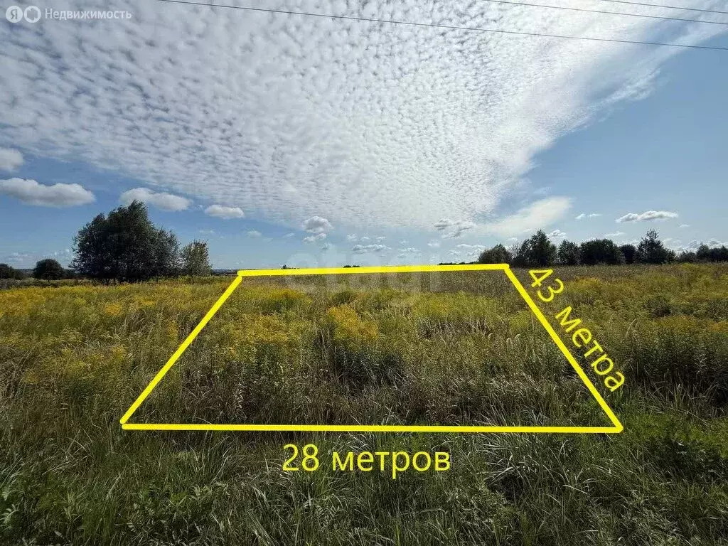 Участок в Брянск, посёлок Бордовичи, Донская улица (12 м) - Фото 0
