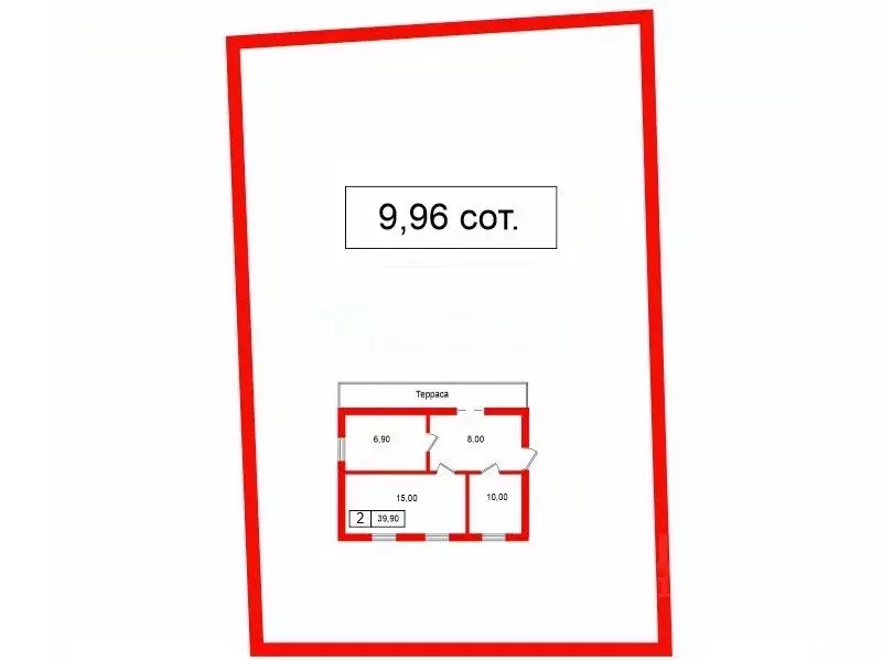 Дом в Ленинградская область, Гатчинский муниципальный округ, Сиверский ... - Фото 2