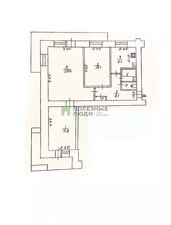 3-к кв. Кировская область, Киров ул. Некрасова, 40 (57.0 м) - Фото 1