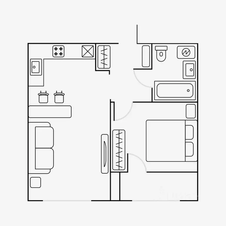 2-к кв. Москва Автозаводская ул., 23Бк2 (41.0 м) - Фото 1