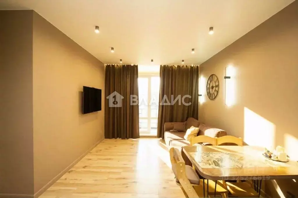 3-к кв. Карелия, Петрозаводск проезд Вьюжный, 14 (55.6 м) - Фото 1