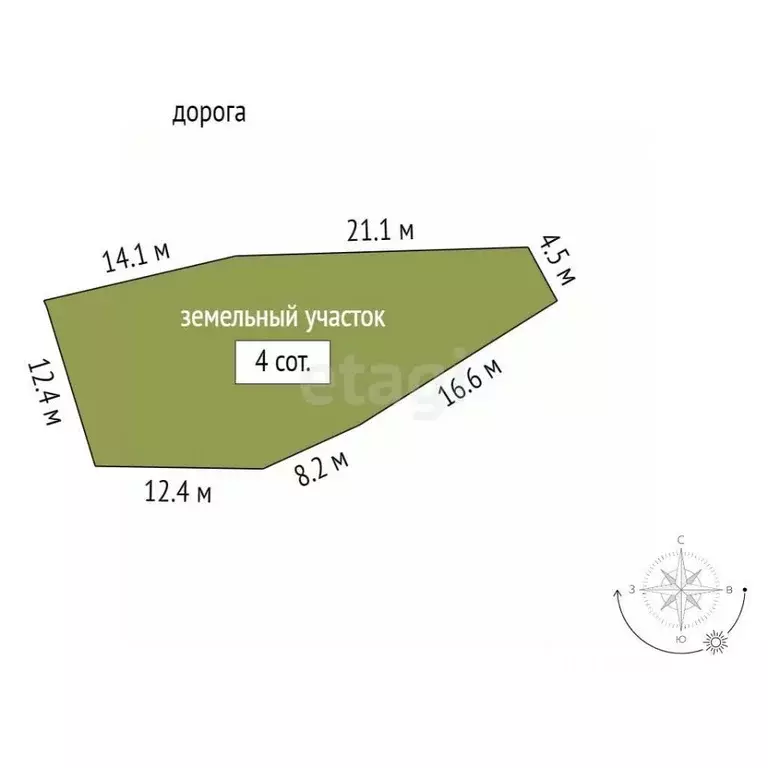 Участок в Крым, Судак муниципальный округ, с. Ворон ул. Десантников ... - Фото 2