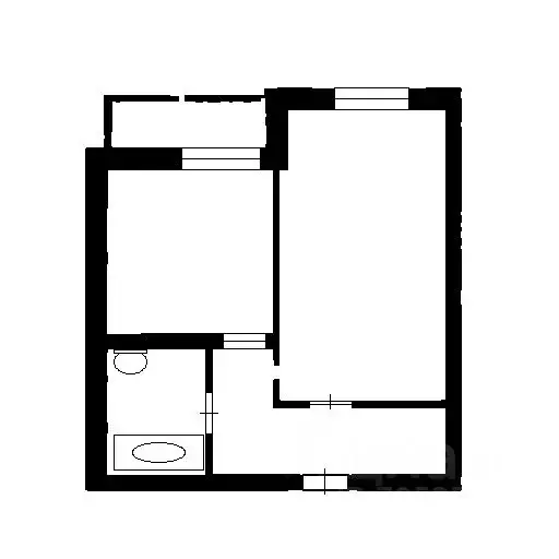 1-к кв. Башкортостан, Уфа ул. Просвещения, 5 (35.0 м) - Фото 2