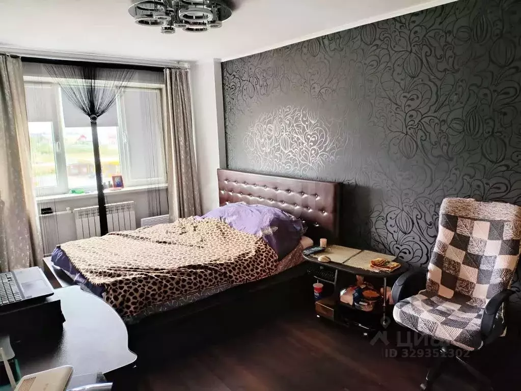 1-к кв. Курганская область, Курган Заозерный жилрайон, 7-й мкр, 15 ... - Фото 1