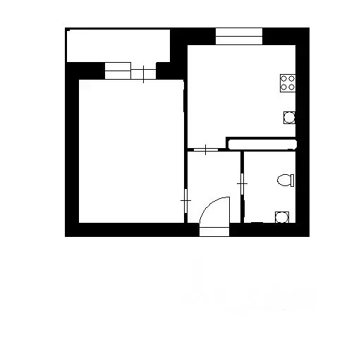 1-к кв. Ленинградская область, Сосновый Бор Пионерская ул., 8 (36.0 м) - Фото 2