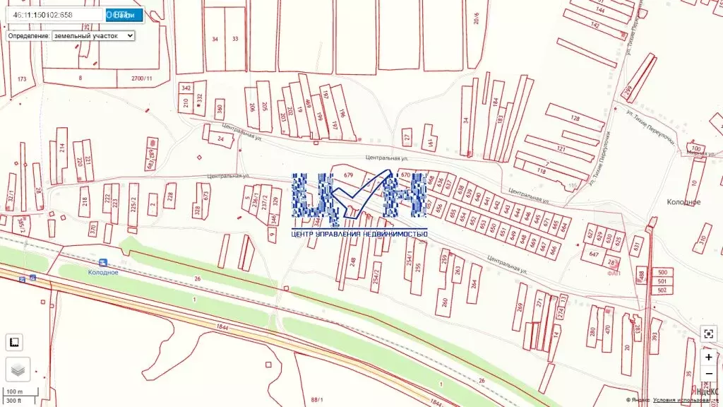 Участок в Полевской сельсовет, село Колодное, Центральная улица (15 м) - Фото 1