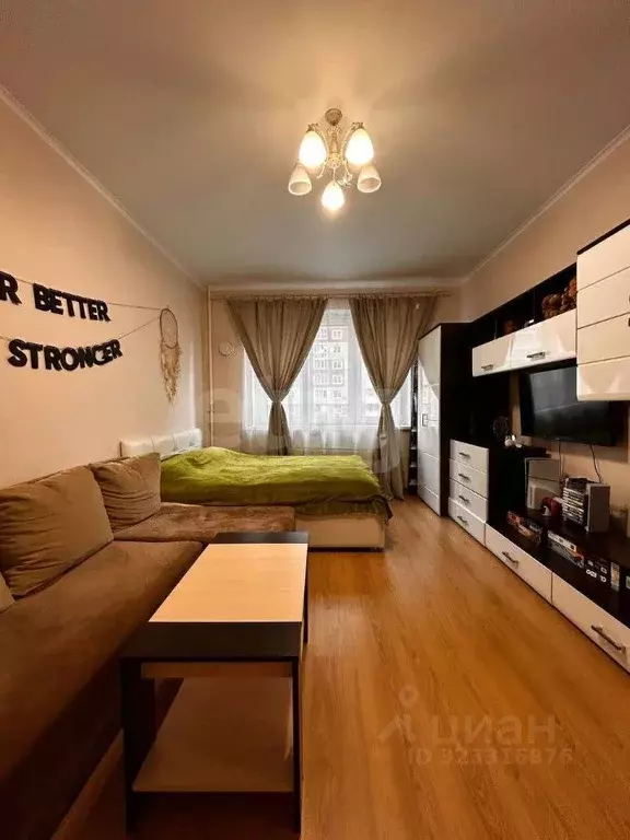 1-к кв. Московская область, Ленинский городской округ, Дрожжино пгт ш. ... - Фото 1