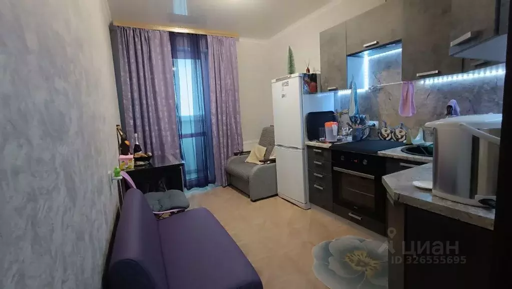 1-к кв. Краснодарский край, Краснодар ул. Евгении Жигуленко, 9 (35.0 ... - Фото 1