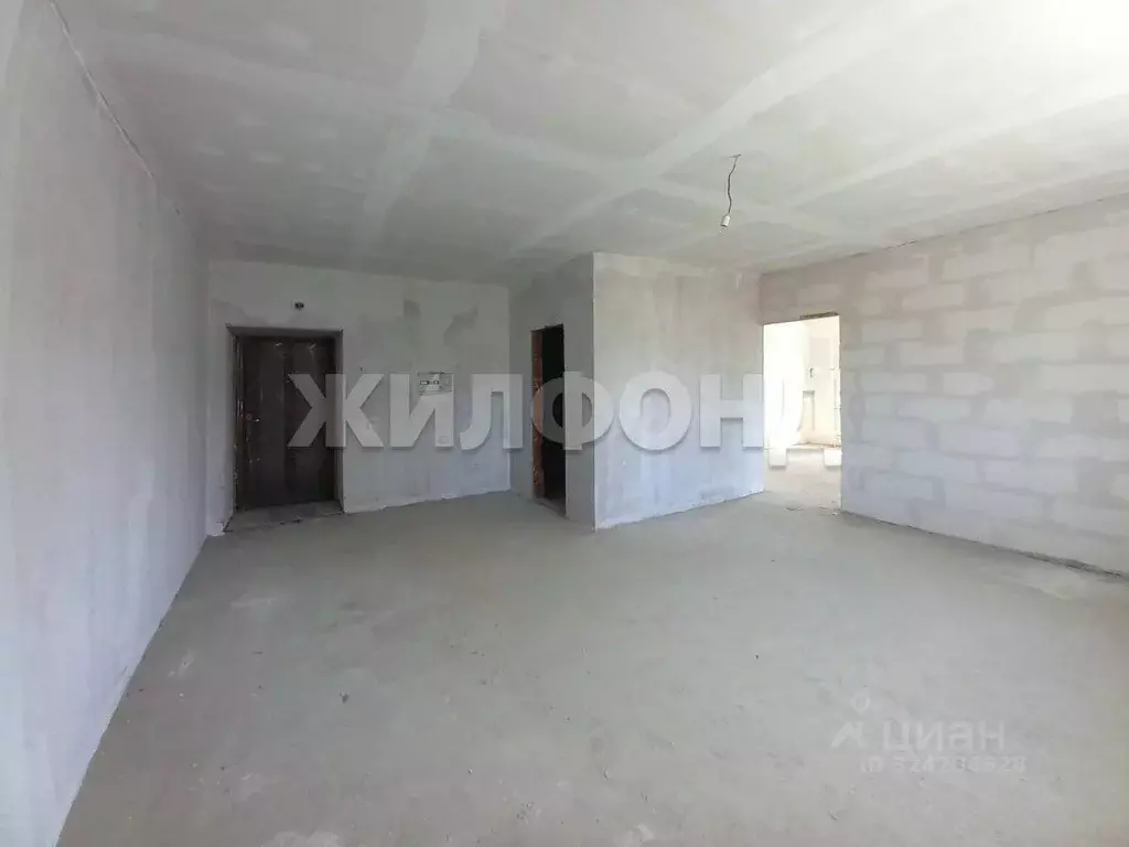 3-к кв. Новосибирская область, Новосибирск Рубежная ул., 4/1 (56.2 м) - Фото 2