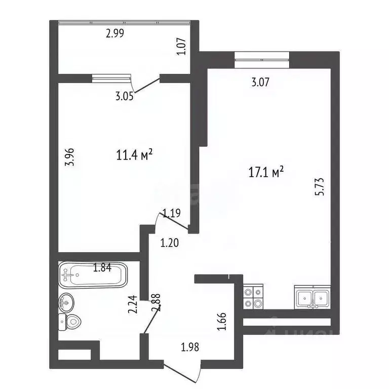 1-к кв. Краснодарский край, Анапа муниципальный округ, с. Супсех ул. ... - Фото 2