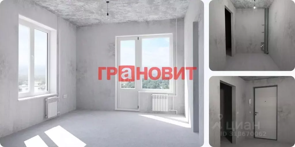 1-к кв. Новосибирская область, Новосибирск ул. Забалуева, 96 (43.55 м) - Фото 0