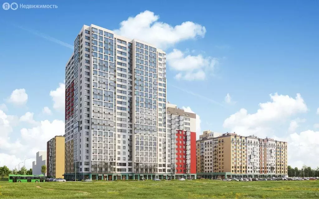 Квартира-студия: Екатеринбург, улица Евгения Савкова, 23/2 (23.1 м) - Фото 2