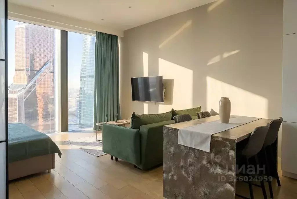 1-к кв. Москва 1-й Красногвардейский проезд, 22с1 (51.0 м) - Фото 2