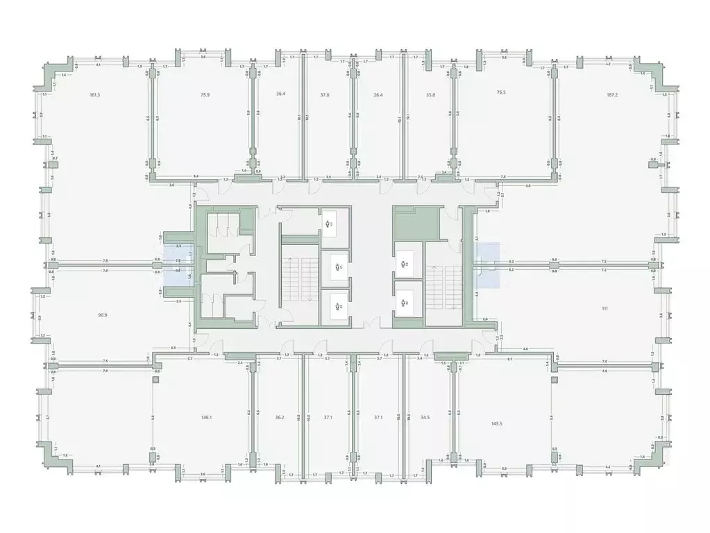 Офис в Москва 1-й Варшавский проезд, 1АС32 (36 м) - Фото 2