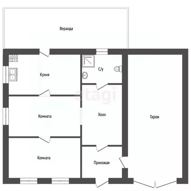 Дом в Владимирская область, Муром с. Борисоглеб, ул. Коминтерна, 95 ... - Фото 1