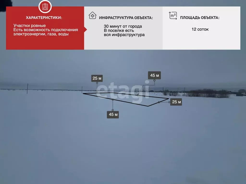 Участок, 12 сот., сельхоз (снт или днп) - Фото 0
