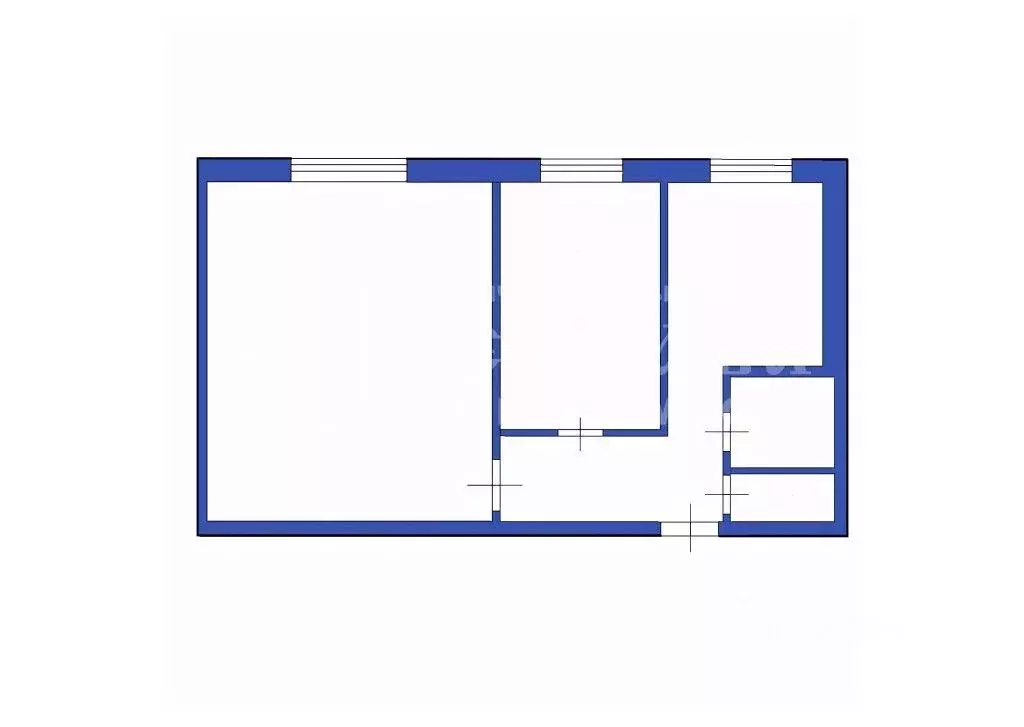 2-к кв. Кемеровская область, Кемерово Стахановская ул., 16 (53.0 м) - Фото 2