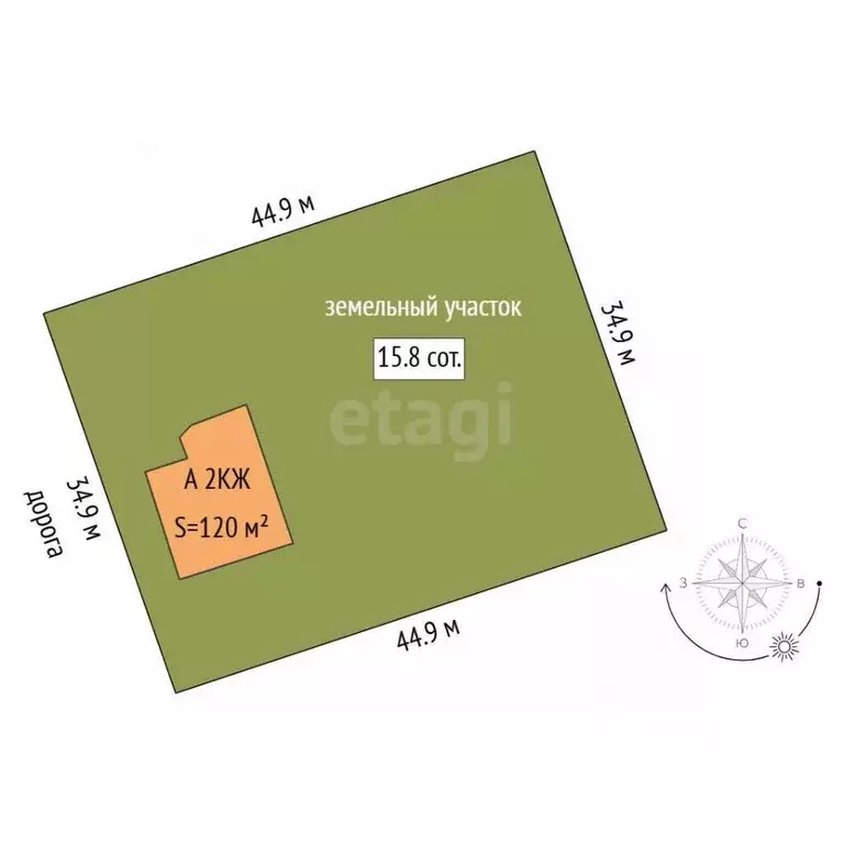 Дом в Тюменская область, Тюменский муниципальный округ, Богандинский ... - Фото 1