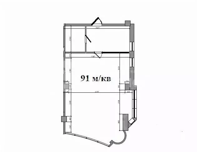 Офис в Санкт-Петербург Владимирский просп., 23 (91 м) - Фото 2