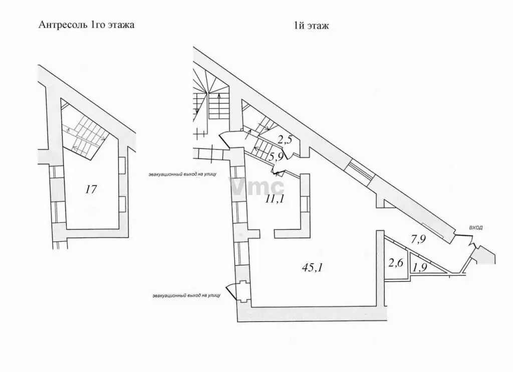 Помещение свободного назначения (94 м) - Фото 2