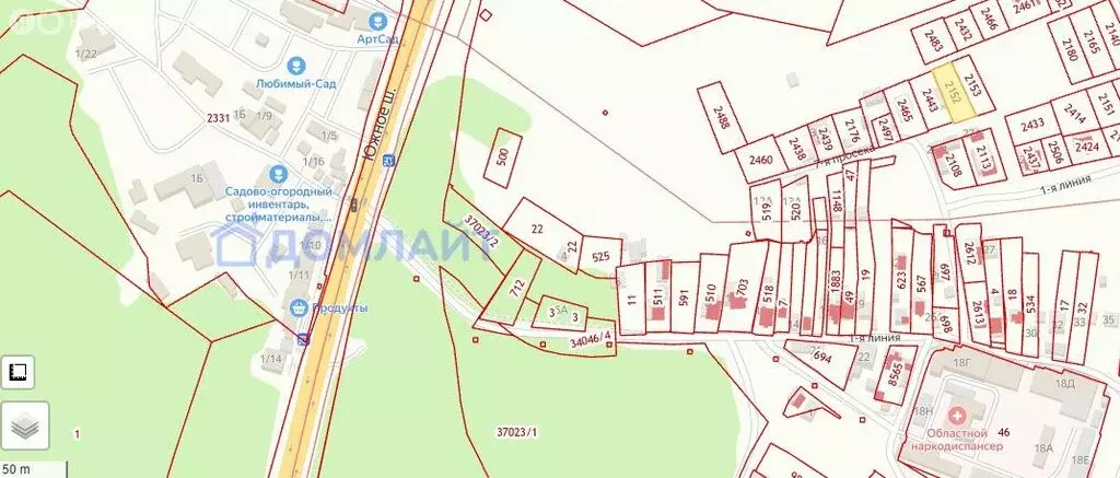 Участок в Самара, СНТ Песчаная Глинка, 7-я просека (613 м) - Фото 1