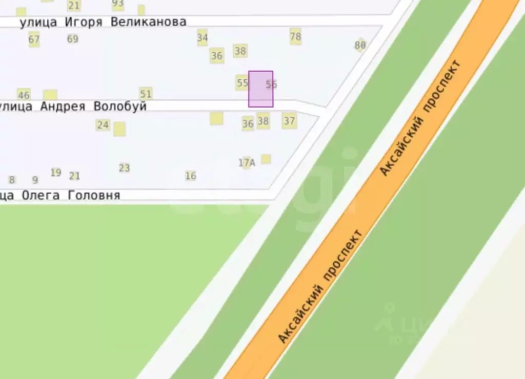 Участок в Ростовская область, Аксай ул. Андрея Волобуй (6.0 сот.) - Фото 1