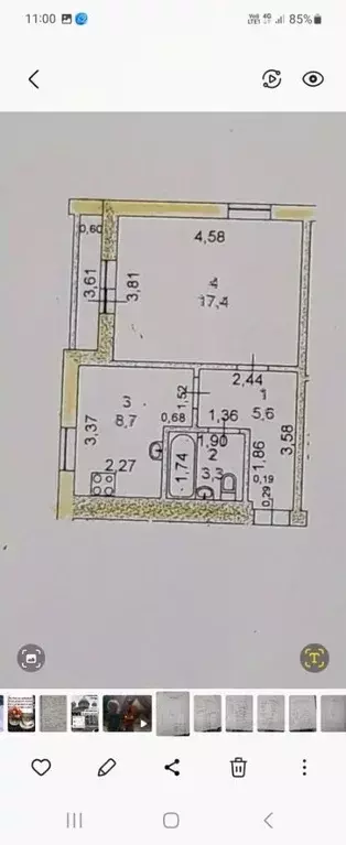 1-к кв. Марий Эл, Йошкар-Ола Советская ул., 165 (36.1 м) - Фото 1