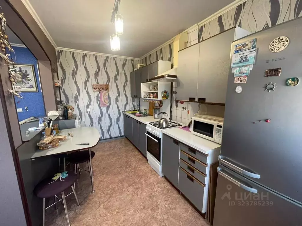 3-к кв. Воронежская область, Борисоглебск Красный мост мкр, ул. ... - Фото 2