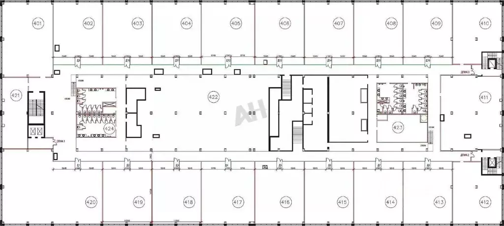 Помещение свободного назначения в Москва ул. Обручева, 52с3 (180 м) - Фото 2