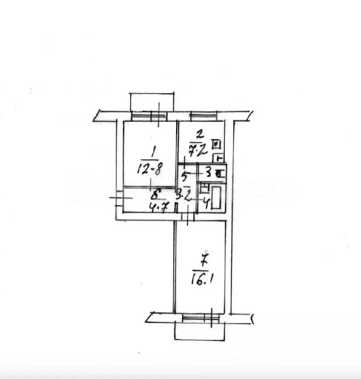 Продается 2-комнатная квартира - Фото 2