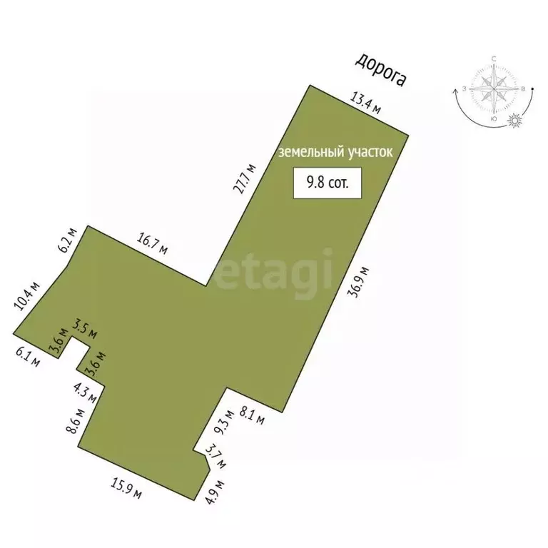 Участок в Москва д. Голенищево, 4 (9.0 сот.) - Фото 1