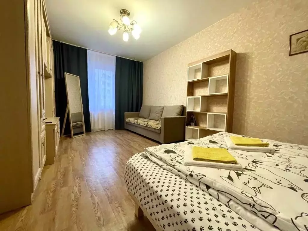 1-к кв. Псковская область, Псков ул. Юности, 1 (40.0 м) - Фото 0